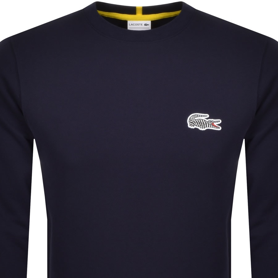 Alternative Image for ProductLacoste Live X National Geographic Sweatshirt Navy2